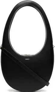 Coperni Women's Swipe Leather Crossbody Bag in Black