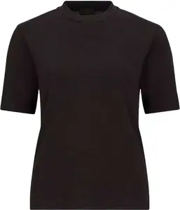 Moncler Women's Logo T-Shirt in Black