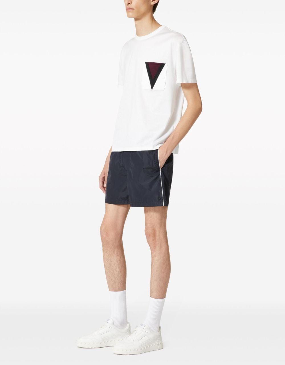 Valentino Men's Swimming Shorts in Navy