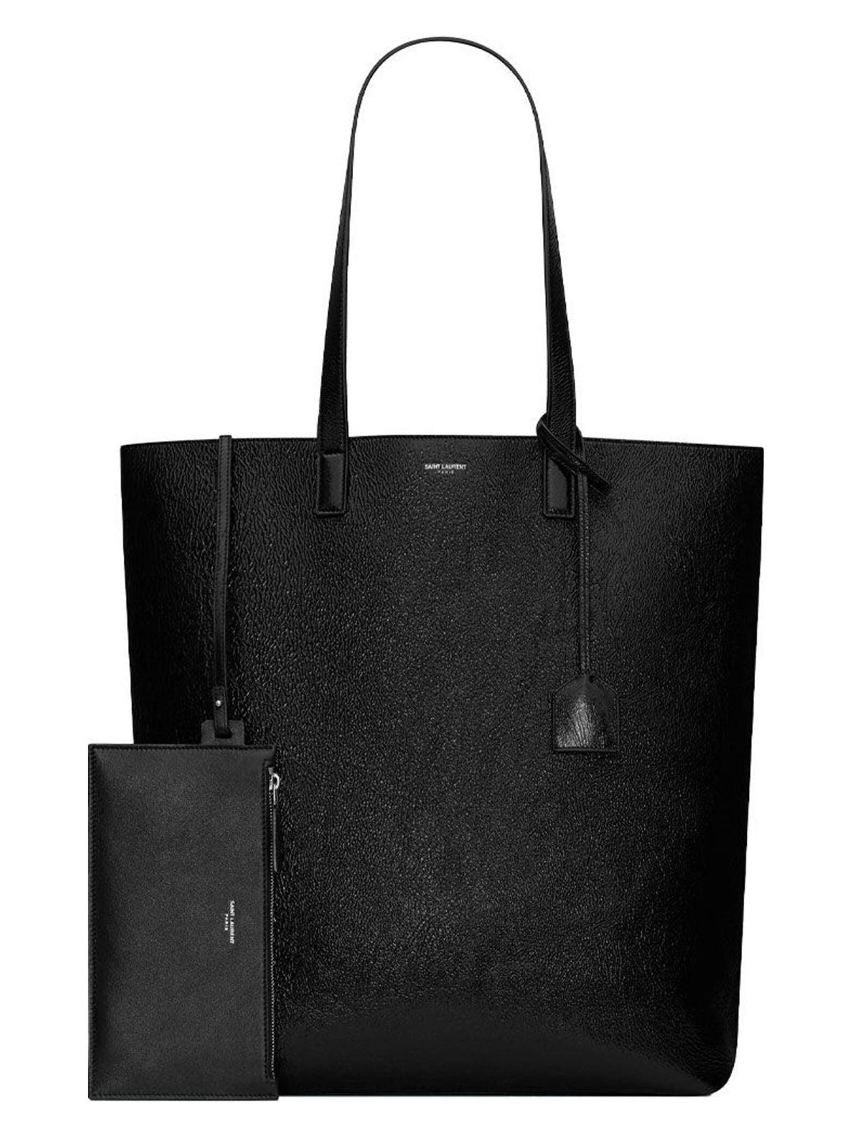 Saint Laurent Men's Bold Shopping Bag in Black