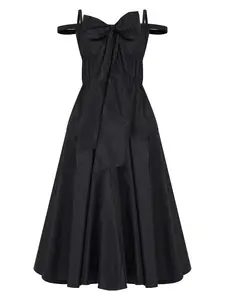 Patou Women's Cocktail Maxi Dress in Black
