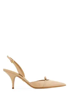 Ferragamo Women's Gylla Shoe With 70Mm Heel in Beige