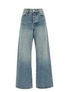 Amiri Women's Denim Jeans in Light Blue