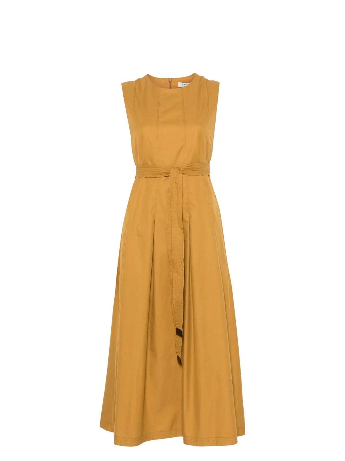 S Max Mara Max Mara Women's Amina Dress in Ocre