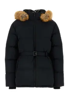 Burberry Women's Nylon Down Jacket in Black