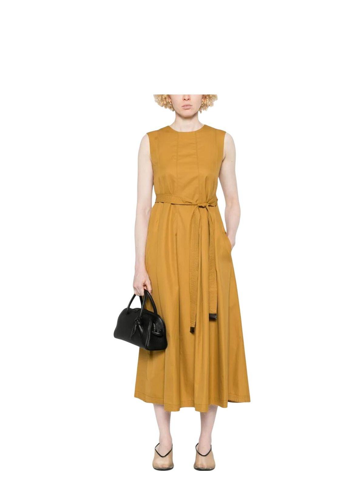S Max Mara Max Mara Women's Amina Dress in Ocre