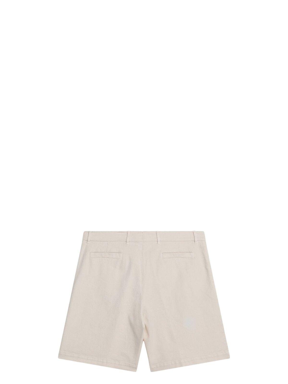 Brunello Cucinelli Men's Ivory Cotton Bermuda Shorts