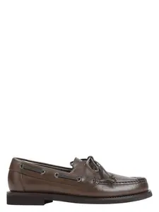 Brunello Cucinelli Women's Loafers in Brown