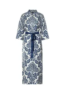 'S MAX MARA S Max Mara Camelia Printed Silk Shirtdress