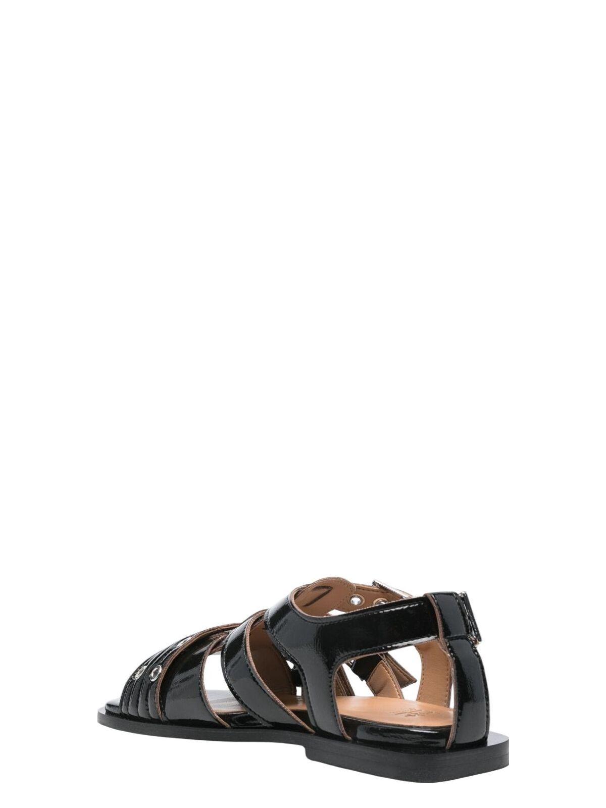 Ganni Feminine Buckle Sandals