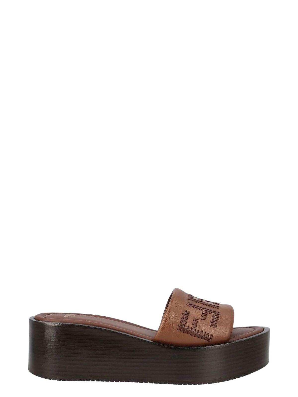 Women's Fendi Sunshine Sandal in Ghianda