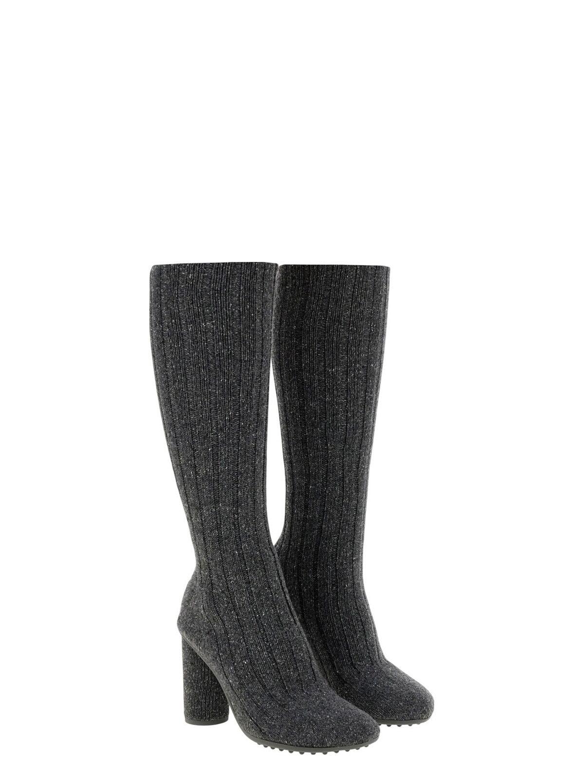 Bottega Veneta Women's Atomic Boots in Grey