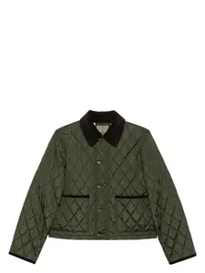Burberry Cropped Quilted Jacket