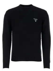 Prada Black Cashmere Sweater