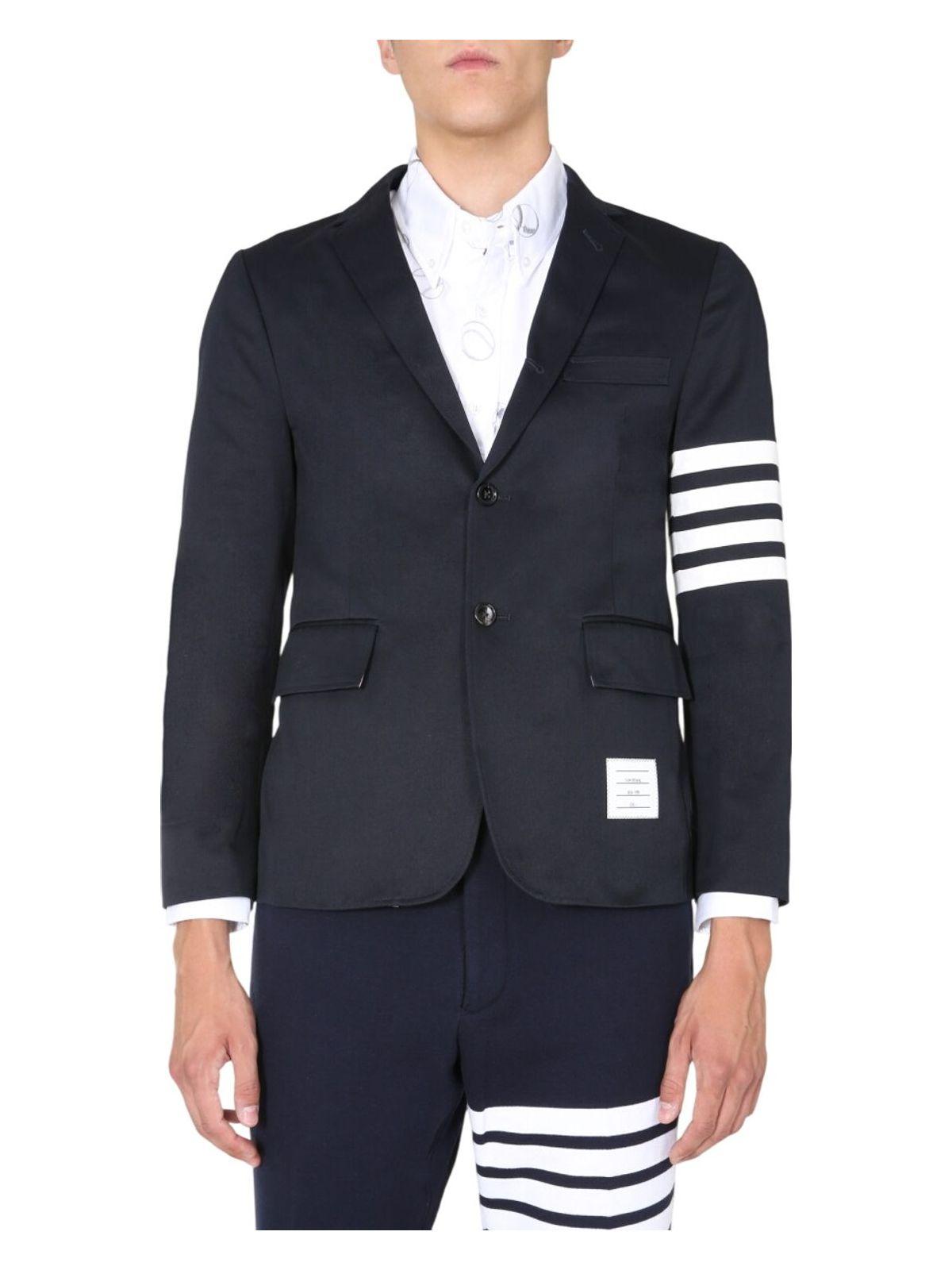 Thom Browne Deconstructed Classic Sports Jacket in Blue