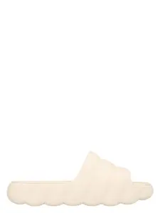 Moncler Women's Lilo Rubber Slides in White