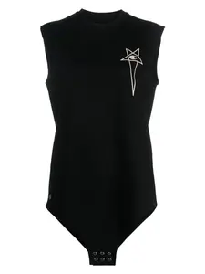 Rick Owens X Champion Women's Body Sl Top in Black