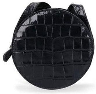 Ami Paris Women's Round Paris Bag in Black