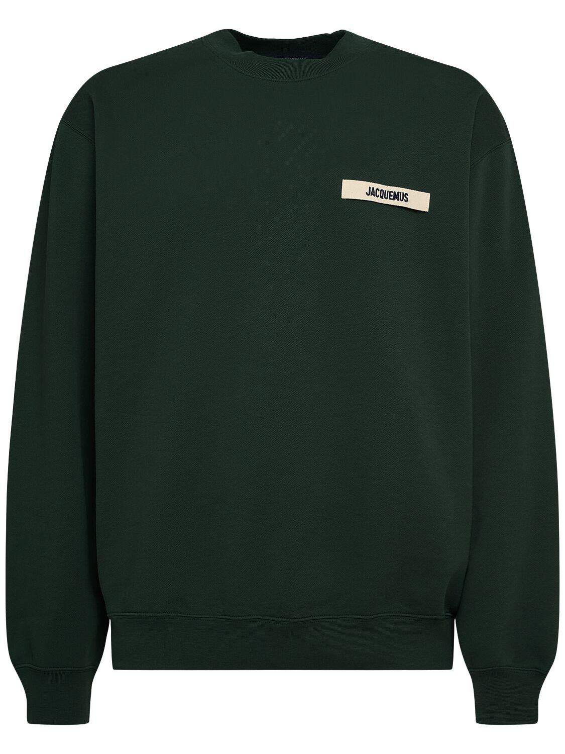 JACQUEMUS Le Cotton Gros Grain Sweatshirt
