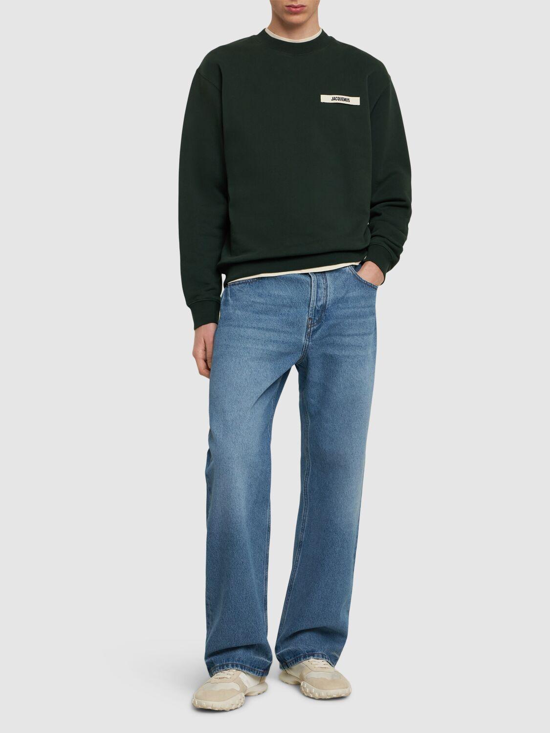 JACQUEMUS Le Cotton Gros Grain Sweatshirt