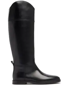 BRUNELLO CUCINELLI Leather Riding Boots