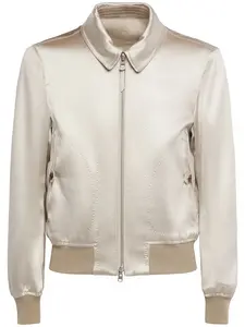 TOM FORD Silk Satin Reversible Jacket