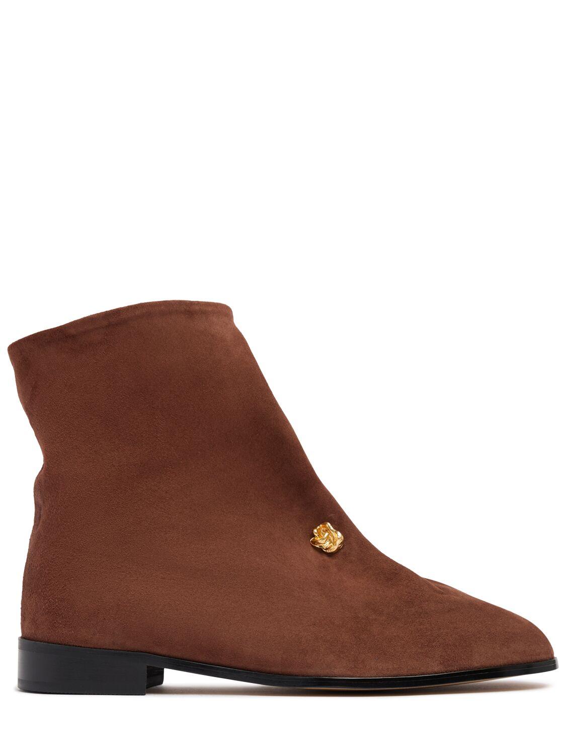 EENK Suede Ankle Boots