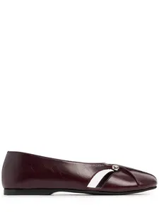 ALOHAS Ravena Rift Leather Ballerina Flats