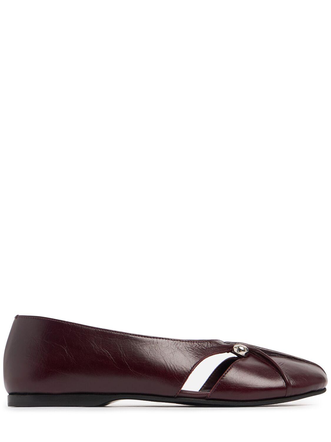 ALOHAS Ravena Rift Leather Ballerina Flats