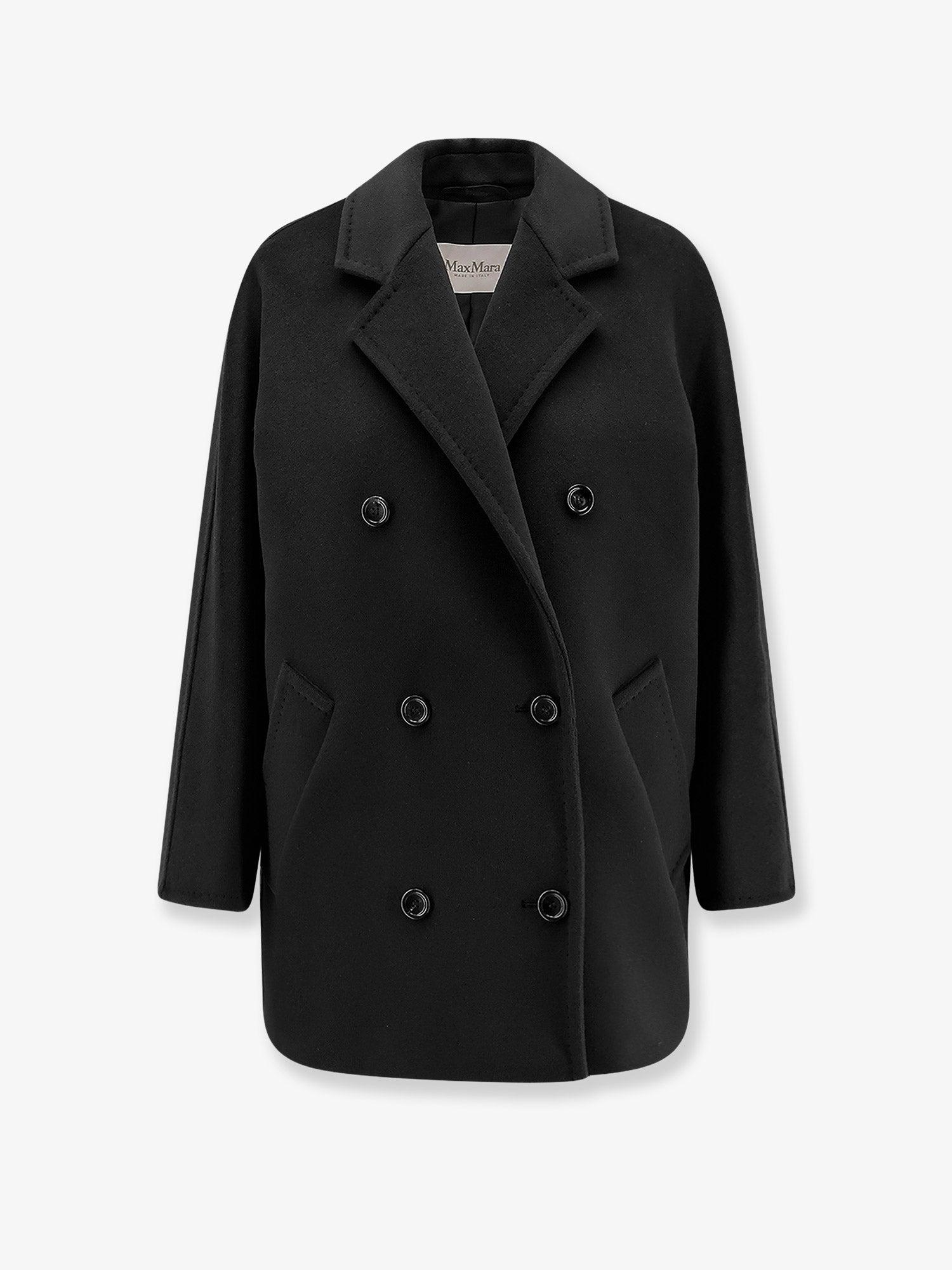 MAX MARA Rebus Virgin Wool and Cashmere Coat