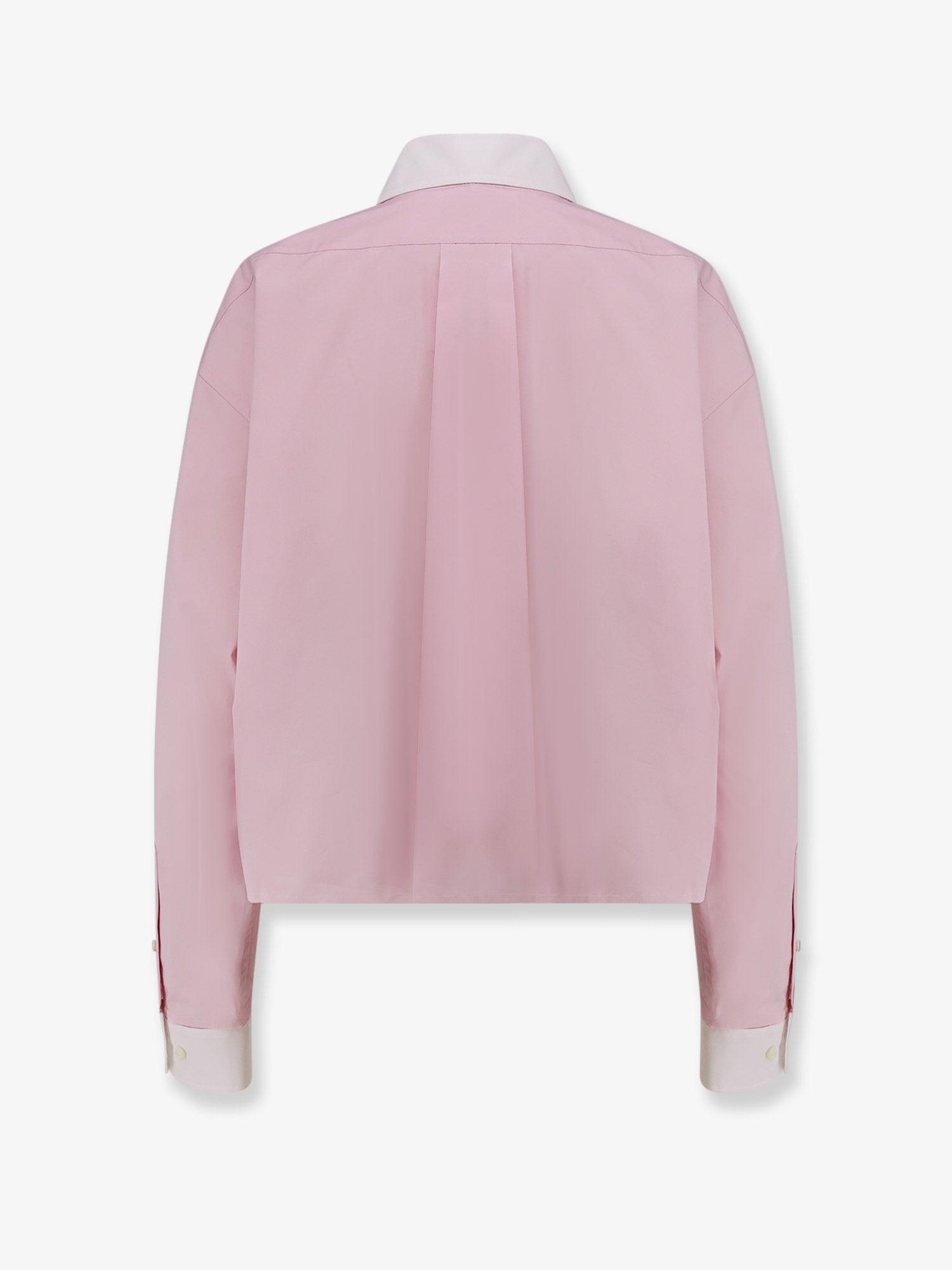 Cotton Poplin Shirt - MIU MIU