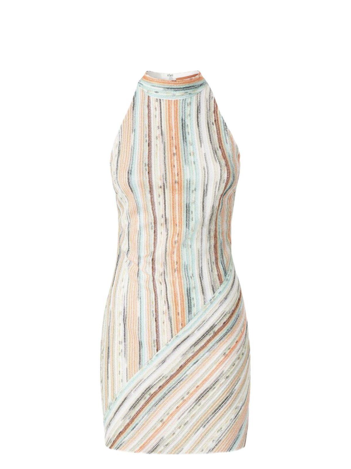 Missoni Women's Sleeveless Short Dress in Orange