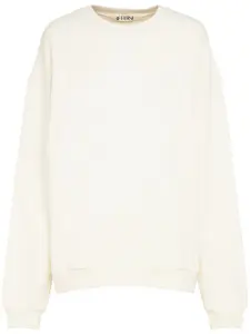ÉTERNE Cotton Blend Crewneck Sweatshirt