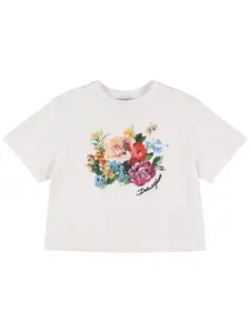 DOLCE & GABBANA Printed Cotton Jersey T-shirt