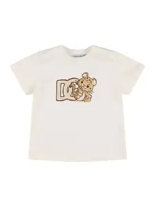 DOLCE & GABBANA Printed Cotton Jersey T-shirt