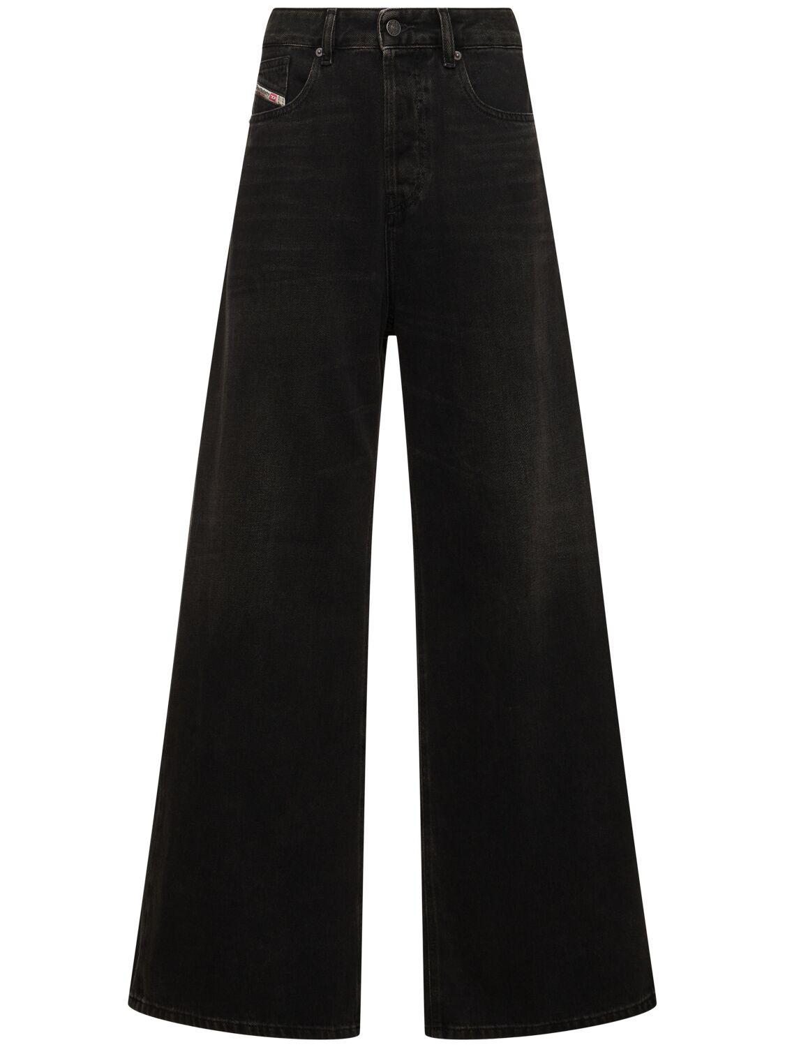 DIESEL D-sire Low Rise Wide Jeans