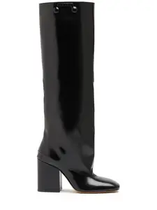 MARNI Shiny Leather Tall Boots