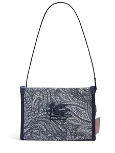 ETRO Printed Cotton Blend Shoulder Bag