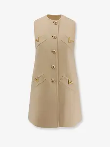VALENTINO Wool and Cashmere Short Dress