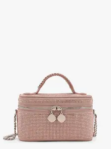 Shaggy deer beauty case with rhinestones - STELLA MCCARTNEY
