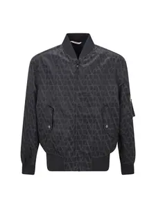 Valentino Garavani Valentino Men's Nylon Bomber Jacket