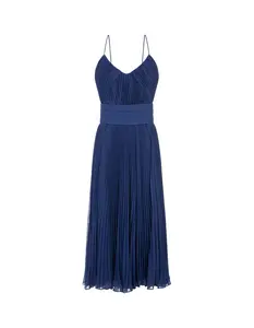 Max Mara Clarino Pleated Midi Dress