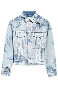 Off-White Printed Denim Jacket