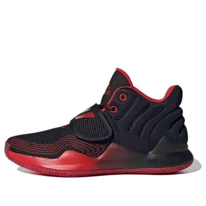 adidas Deep Threat Primeblue J 'Black Vivid Red'