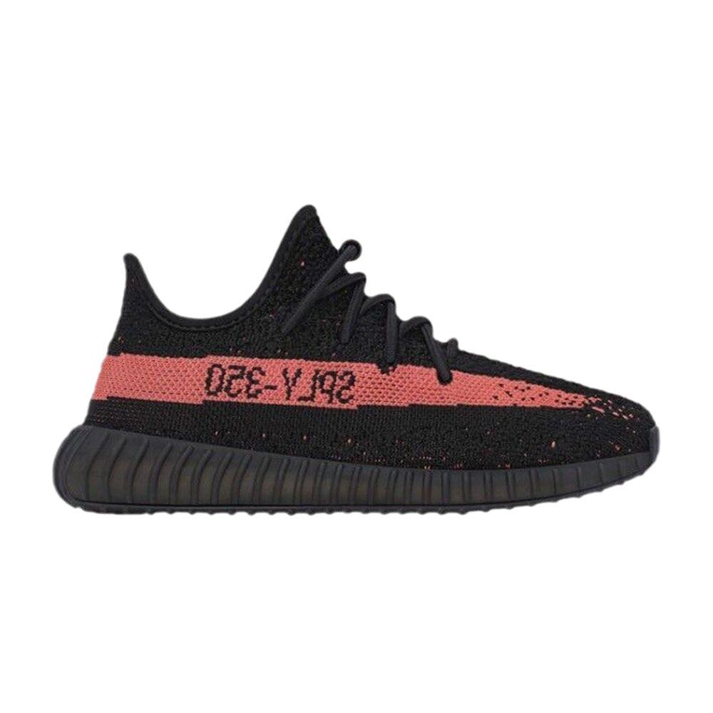 adidas Yeezy Boost 350 V2 Core Black Red Kids