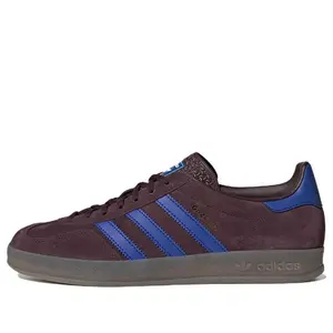 adidas Gazelle Indoor Shadow Maroon Semi Lucid Blue