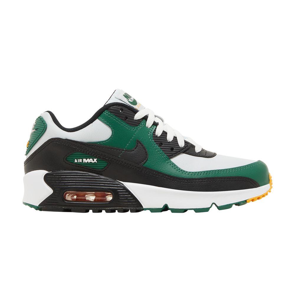 Nike Air Max 90 Leather Pure Platinum Gorge Green