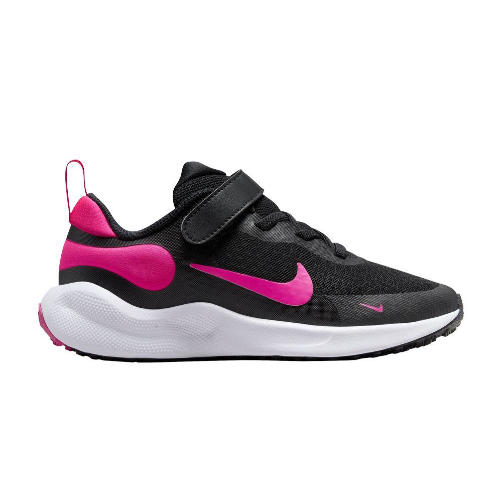Nike Revolution 7 PS 'Black Hyper Pink'