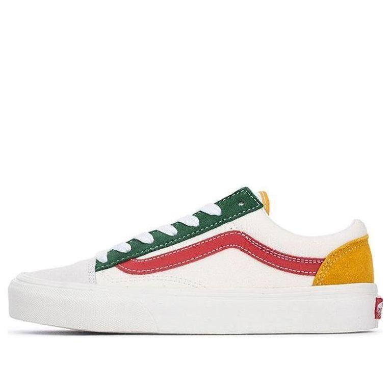 Vans Style 36 White Red