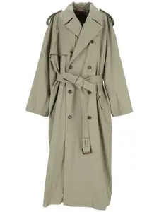 Balenciaga Women's Cotton Trench Coat